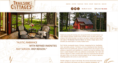 Desktop Screenshot of mountaintopinncottages.com